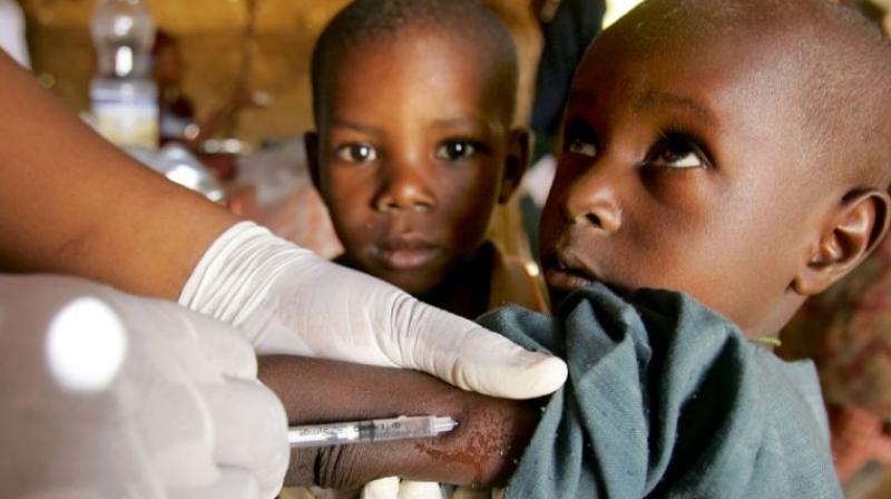 Health officials said they were confident the vaccination campaign would reduce the number of cases. (Photo: AFP)
