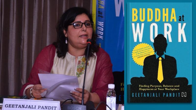 Life coach Geetanjali Pandit has had one hell of a conversation with one Gautam (Buddha?) in her recently-published book Buddha At Work. (Photo: Geetanjali Pandit)