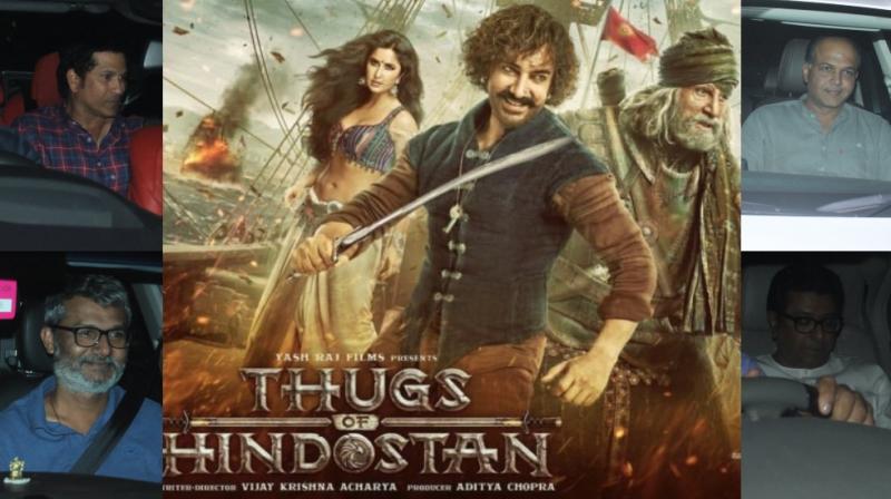 Aamirs directors Nitesh, Ashutosh, legends Sachin, Thackeray watch TOH