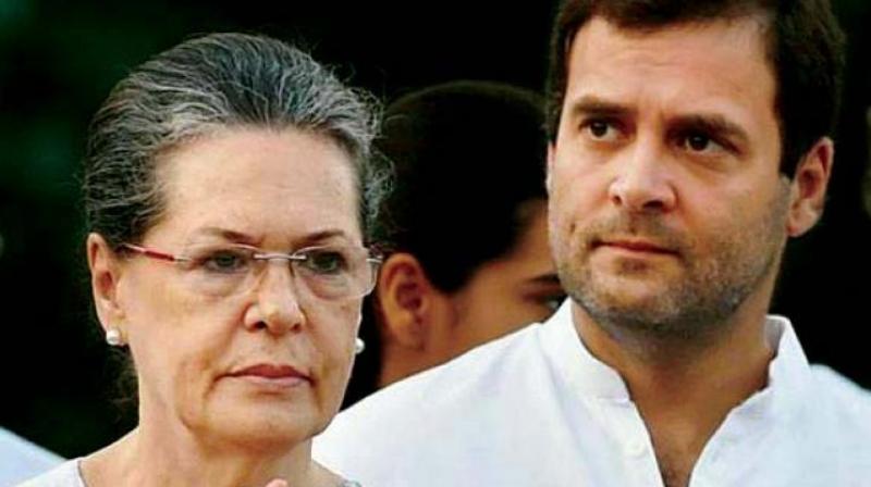 Sonia Gandhi and Rahul Gandhi