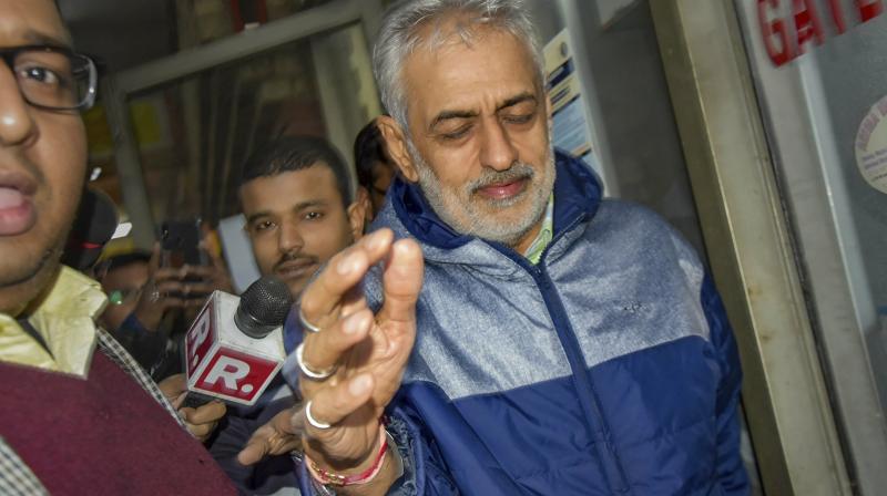 The court had earlier allowed ED to question Deepak in custody for seven days, after the probe agency alleged that he acted as middleman in negotiations to favour foreign private airlines causing the loss to national carrier Air India. (Photo: PTI)