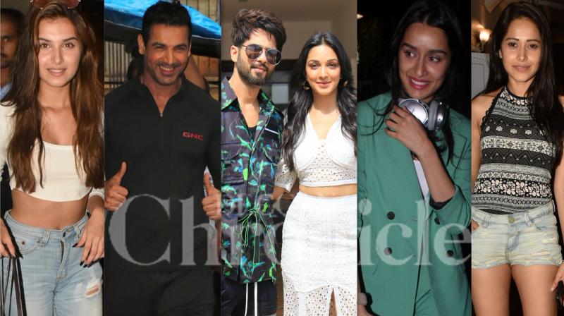 Stars in the city: Shahid-Kiara, John, Tara & others snapped in Mumbai