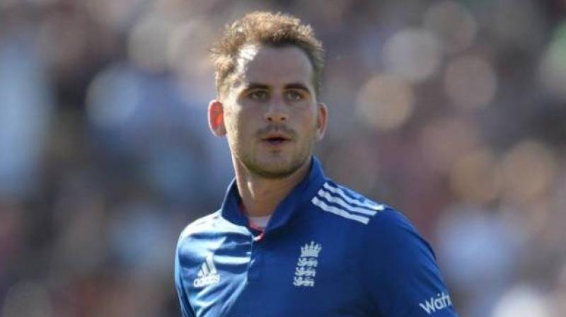 Alex Hales fractured his right hand during the second ODI in Cuttack on Thursday, ruling himself out of the third ODI as well as the T20 series. (Photo: AFP)