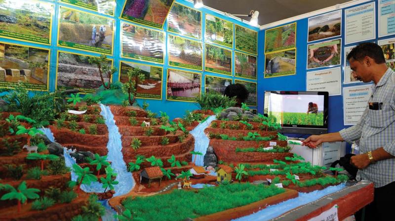 Exhibition organised as part of the second anniversary of Kerala Legislative Assembly.