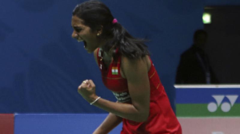Before the match, PV Sindhu had a 4-2 head-to-head record against Akane Yamaguchi, which included a win at the Hong Kong Super Series last month.(Photo: AP)
