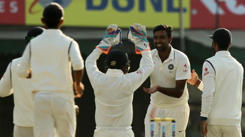 Star India all-rounder Ravichandran Ashwin kept his team firmly on course for yet another comprehensive victory. (Photo: PTI)