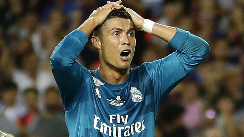 Cristiano Ronaldo was also fined 3,805 euros ($4,500) and has 10 days to appeal the ban.(Photo: AP)