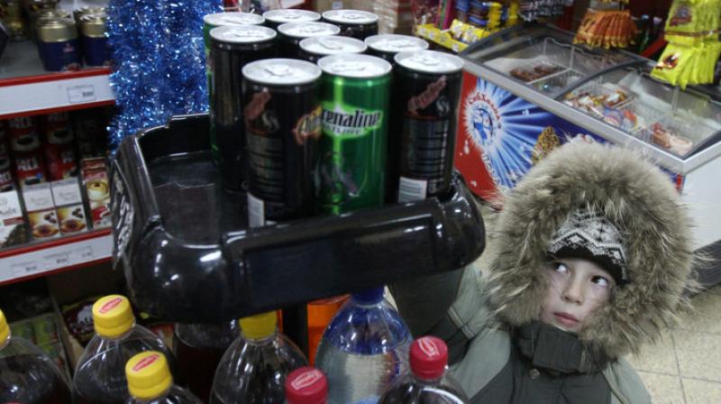 Energy drinks were worse than chocolates and sweets (Photo: AFP)