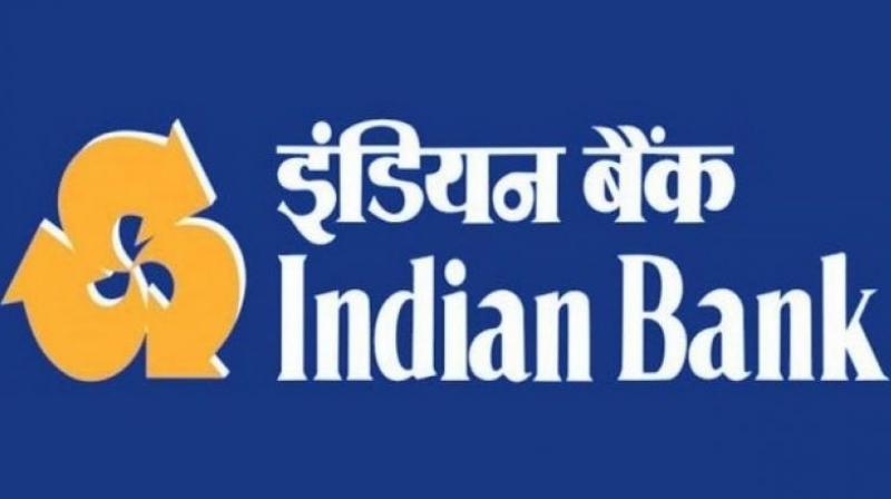 Indian Bank logo.