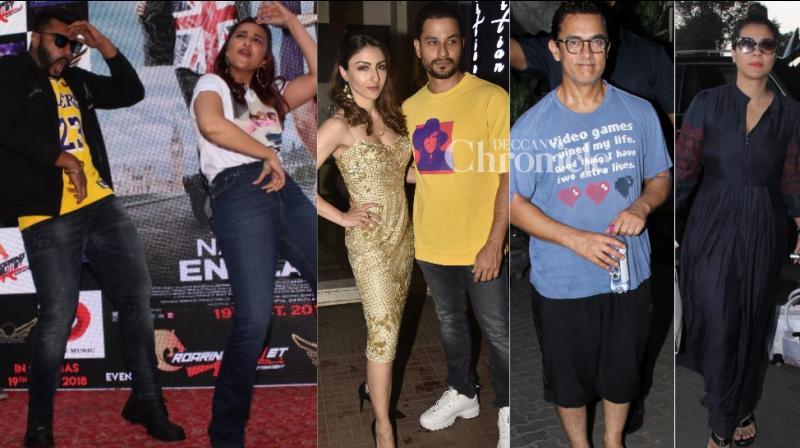 Arjun-Parineetis grooves, Sohas star-studded b-day, other stars also snapped