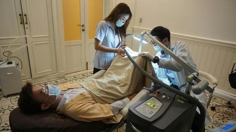 The same hospital stirred controversy last year for touting beautification treatment called a \3D Vagina\ (Photo: AFP)