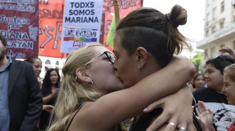 Women are more relaxed around other women and their sex is excitingly diversified (Photo: AFP)