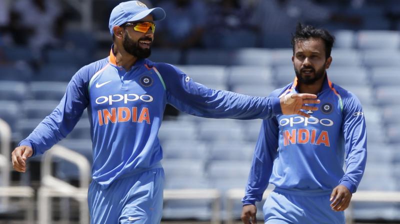 Jadhav said that he got the support of skipper Virat Kohli during his difficult phase. (Photo: AFP)