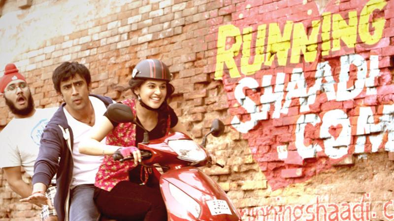 Watch: Taapsee and Amits RunningShaadi.com trailer for e-lopers
