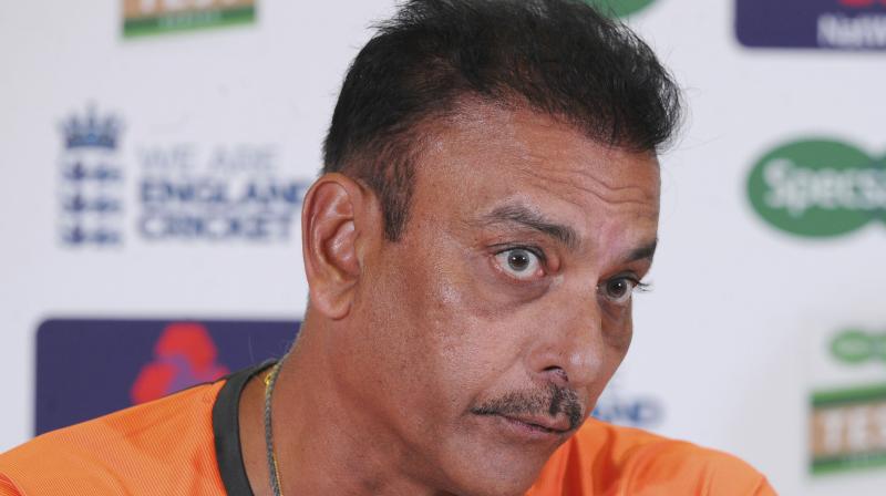 \To hell with the nets,\ was what Ravi Shastri said Monday after a memorable 31-run win in the opening Test against Australia, the India coach stressing more on resting his players. (Photo: AP)