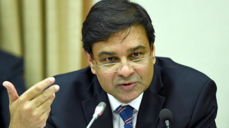RBI Governor, Urjit Patel speaks during a presss conference announcing the RBI monetary policy in Mumbai. (Photo: PTI)