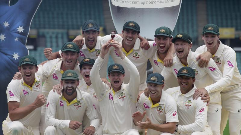 \It has been a great couple of months. The cricket that we have played in the last couple of months has been outstanding,\ Australia skipper Steve Smith said as the hosts completed 4-0 Ashes win at the Sydney Cricket Ground on the final day of the fifth Test. (Photo: AP)