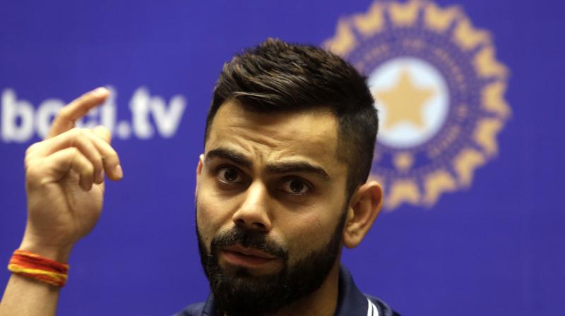\What Kohli will soon be signed up for is like what (Mark) Mascarenhas did with Sachin (Tendulkar). In fact, its going to be bigger than that in todays age. Kohlis Venus is very strong at the moment and that is why he will do well abroad,\ said Narendra Bunde, a resident of Nagpur and a cricket astrologer by profession. (Photo: AP)