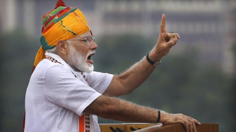 73rd Independence Day Celebrations: PM Narendra Modi hoists tricolour at Red Fort