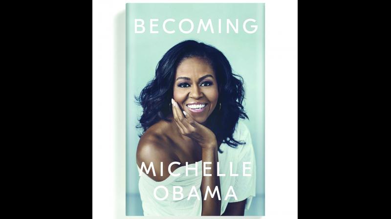 Former US first lady, Michelle Obama, unveiled the book cover of her much anticipated memoir Becoming recently.