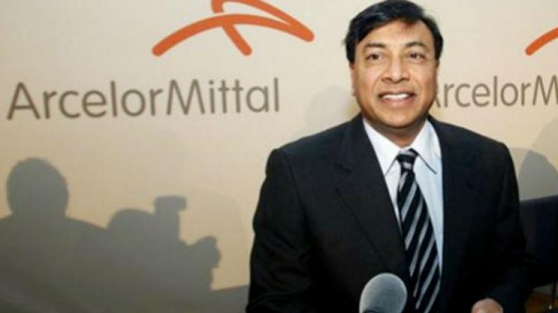 Chief executive Lakshmi Mittal of ArcelorMittal.