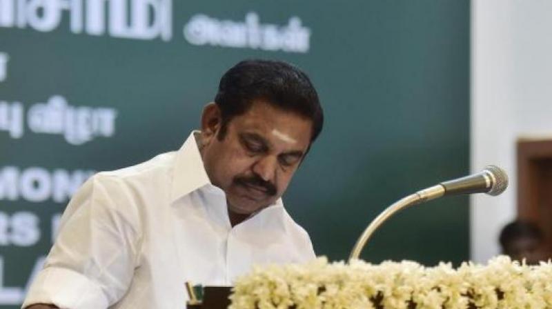 Tamil Nadu Chief Minister Edappadi K. Palanisami