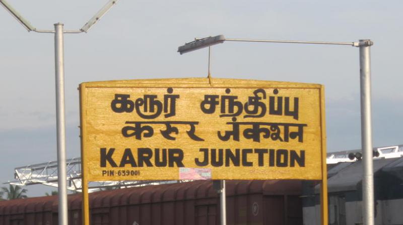 Mr. Roy further said the Karur rail junction is an A grade Railway Station which is handling 36 trains including a few express trains, every day, besides handling more than 4,000 passengers a day. (Photo: India Rail(