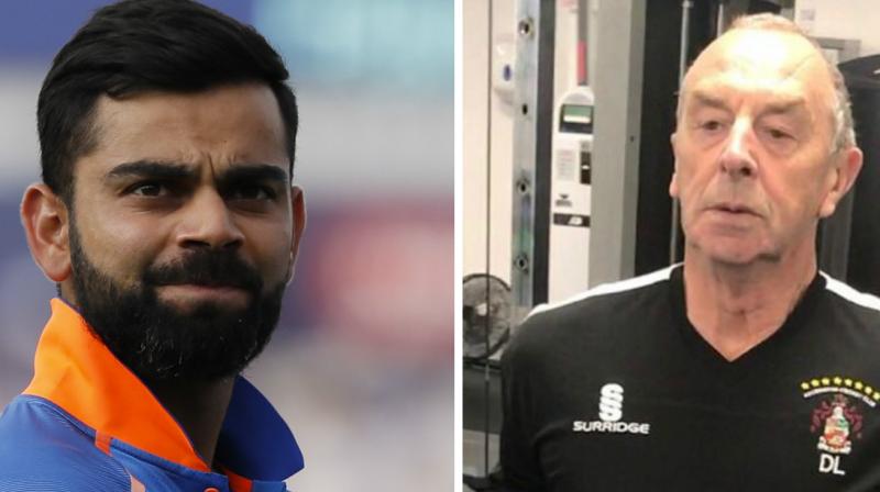 former England all-rounder-turned commentator David Lloyd took to Twitter to troll Virat Kohli and blame it on the lack of a coach in the Indian team.(Photo:AP / Twitter)