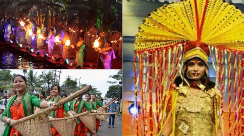 Vibrant display of culture at Assams river festival