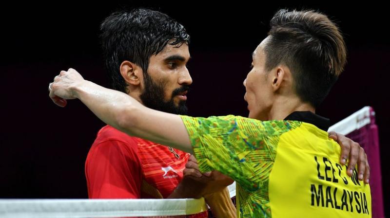 Kidambi Srikanth had beaten Lee in the mixed team championships final earlier in the Games. (Photo: AFP)