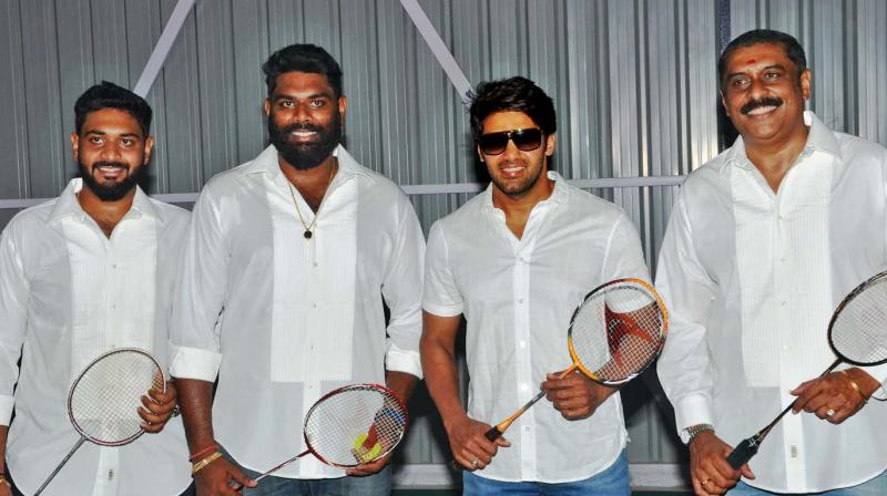 Ajay has launched his state-of -the -art badminton academy named V Square in the city, which was unveiled by actor Arya recently.