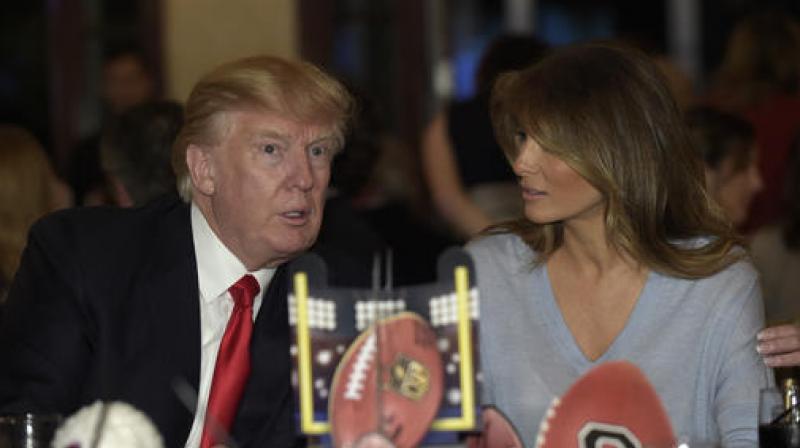 President Donald Trump and First Lady Melania Trump. (Photo: AP)