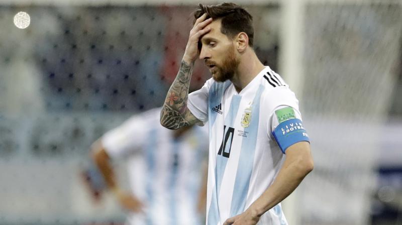 hey are hardly the words Lionel Messi and Argentina wanted to hear with their World Cup future hanging in the balance. (Photo: AP)