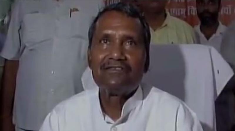 UP Social Welfare, Scheduled Castes and Tribal Affairs Minister Ramapati Shastri (Photo: ANI)