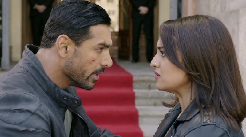 A still from Force 2.