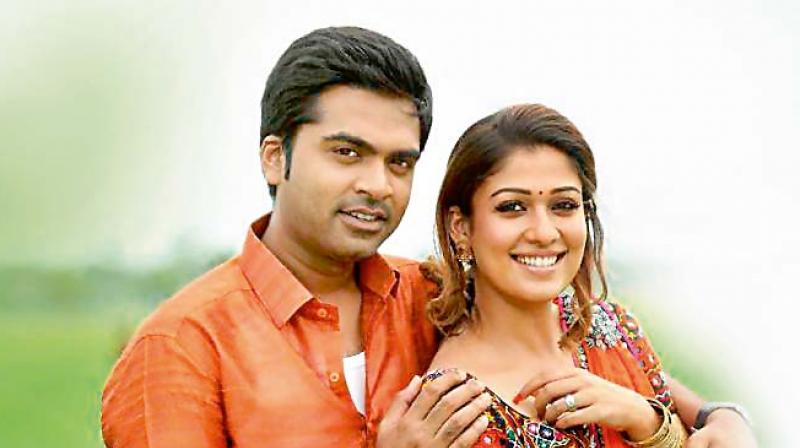 STR and Nayanthara from Idhu Namma Aalu.