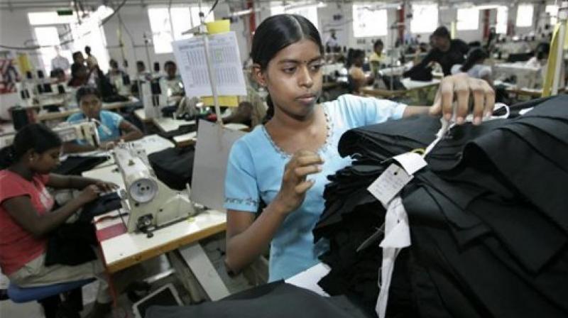 Dozens of global clothing firms are not complying with a plan to ensure better safety in Bangladesh garment factories following the deadly collapse of a building four years ago, a rights group said Monday. (Representational image)