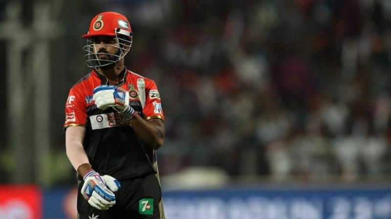 KL Rahul, who was Royal Challengers Bangalores third-highest run-getter behind Virat Kohli and AB de Villiers in IPL 2016, is reportedly ruled out of IPL 2017. (Photo: BCCI)