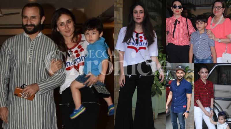 Taimur Ali Khans pre-birthday celebration: Family & pals attend the bash