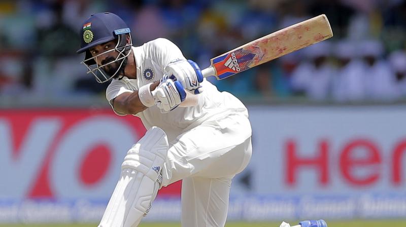 KL Rahul scored 57 runs on his return to the Indian team. (Photo: AP)