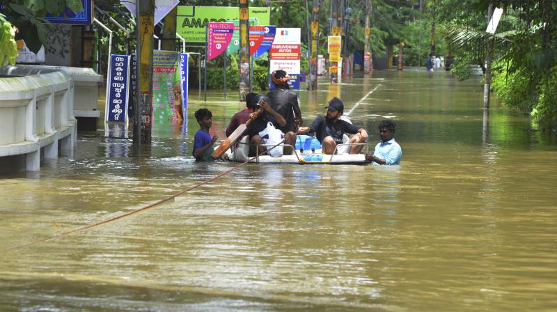 The state is witnessing one of the harshest monsoons with over 2 lakh people being displaced since August 8. (Photo: PTI)