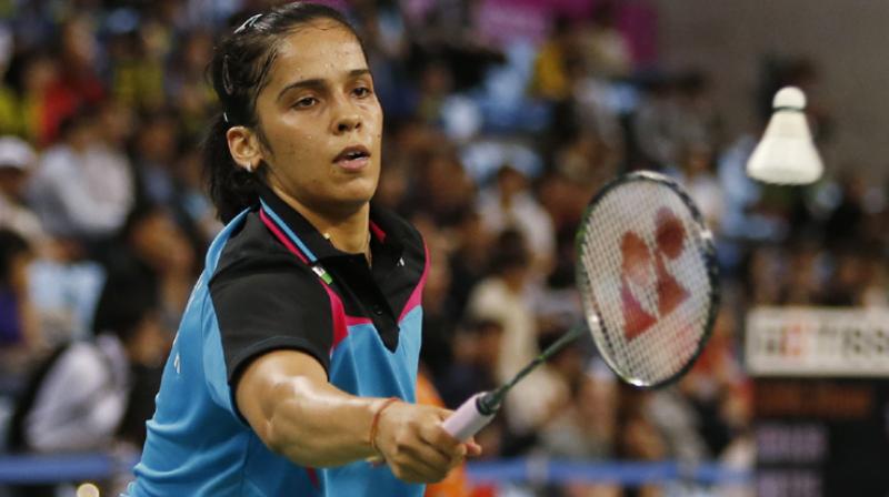 World No 11 Saina, who won the bronze at the World Championship, will next face a tough opponent in eighth seeded Chinese Chen Yufei, who had clinched the other bronze at the Glasgow tournament in August.(Photo: PTI)