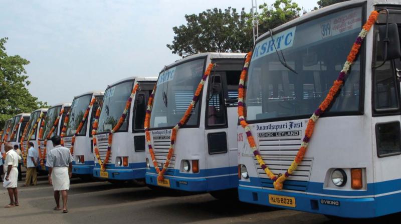 KSRTC buses