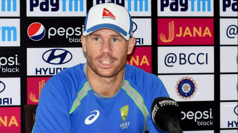 David Warner, who is captaining the Australian side in the absence of Steve Smith, registered his sixth win as Australian captain in seven matches. (Photo: PTI)