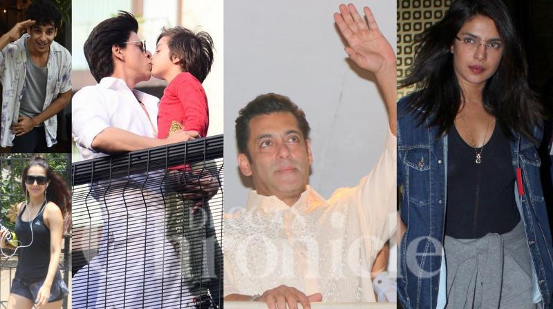 Stars in the city: SRK, Salman, Priyanka & others snapped in Mumbai Stars in the city: SRK, Salman, Priyanka & others snapped in Mumbai