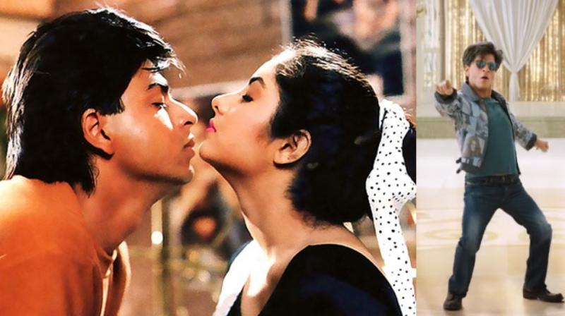 A still from Shah Rukh Khan-Divya Bharti starrer Deewana and Zero.