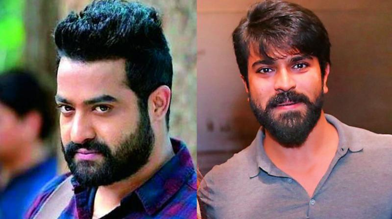 After news of director Rajamoulis leading actors, Jr NTR and Ram Charan going to the US, the duo confirms that they went just for a day and returned immediately after.