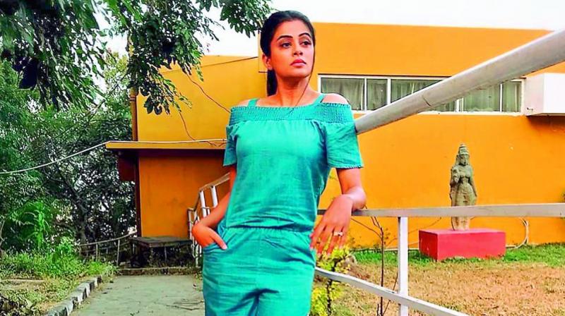 Actress Priyamani, who has not signed any Telugu film in recent times, has filed a complaint against the producer and director of the film Angulika for using her images to promote the film.
