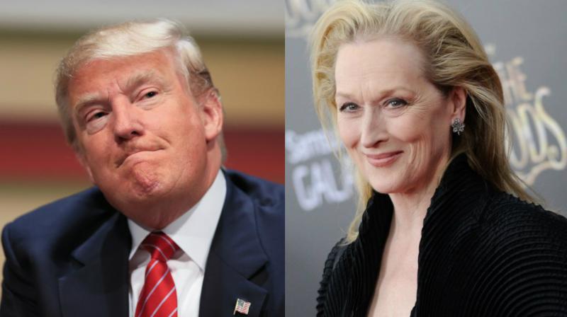In emotional speech, Meryl Streep renews harsh criticism of Donald Trump