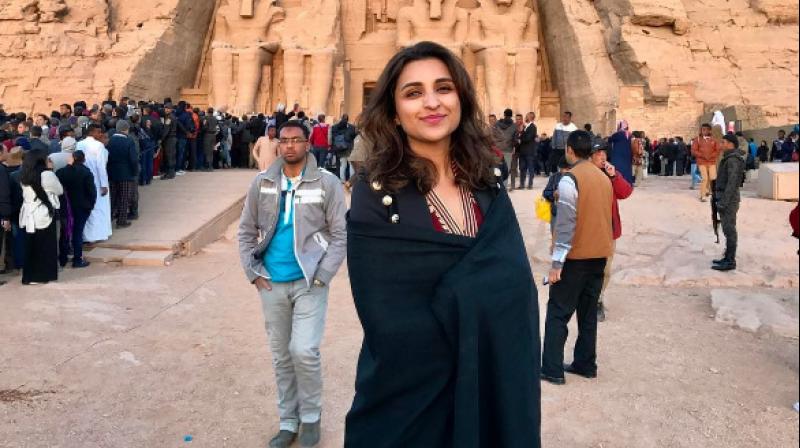 Parineeti Chopra's work trip to Egypt turns into a vacation ...